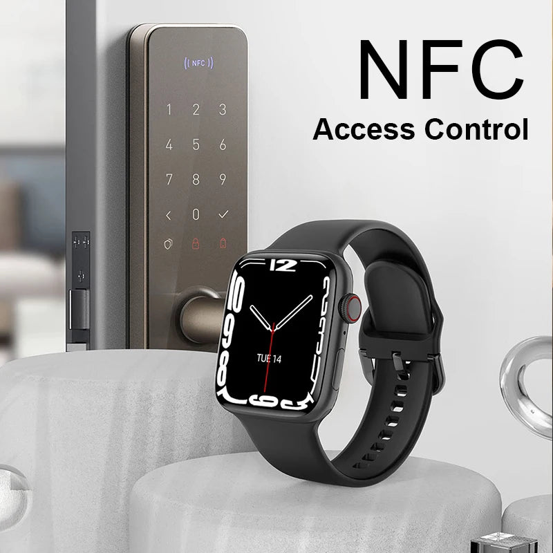 Smart Watch 2023 Bluetooth, carregamento por indução